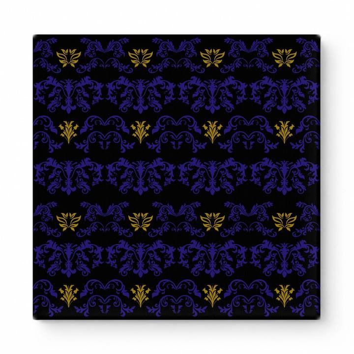 Navy & Gold Baroque — National Football Teams