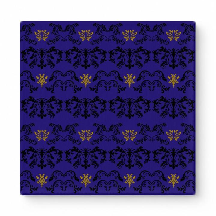 Navy & Gold Baroque — National Football Teams