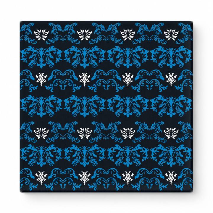 Navy & Bright Blue Baroque — National Football Teams