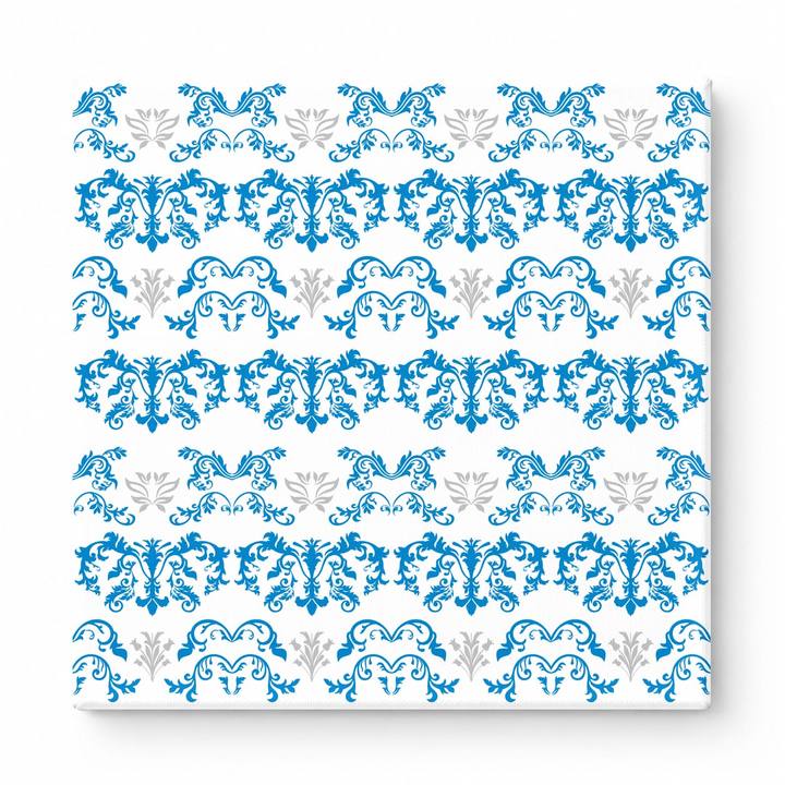 Blue & White Baroque — National Football Teams
