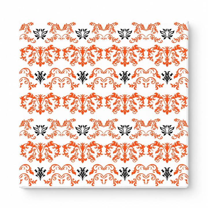 Orange & Black Baroque — National Football Teams