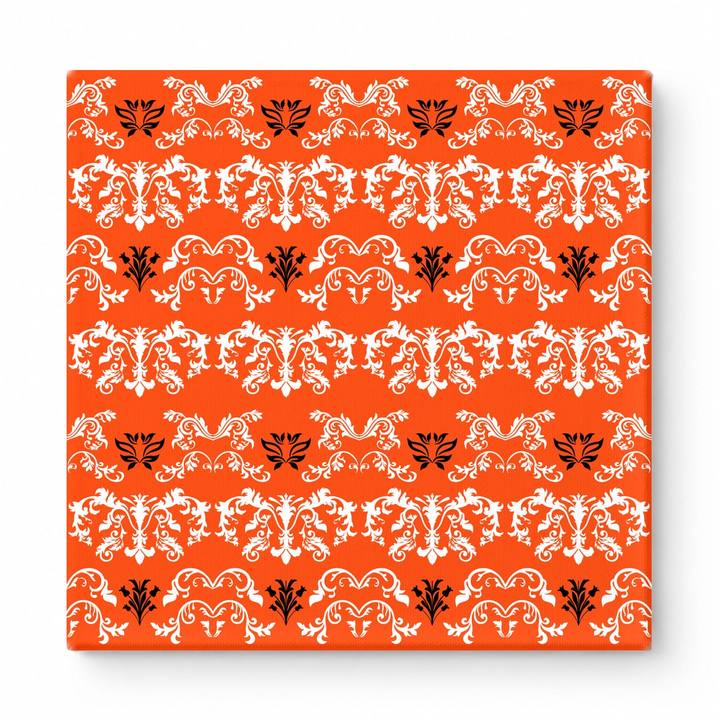Orange & White Baroque — National Football Teams