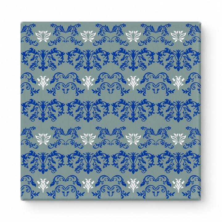 Royal Blue & Gray Baroque — National Football Teams