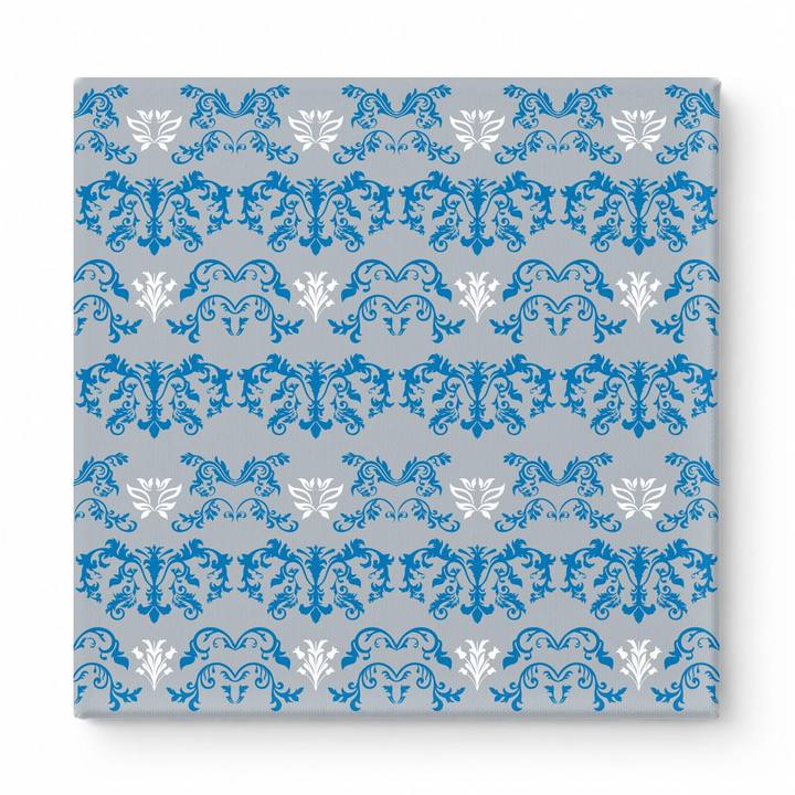 Royal Blue & White Baroque — National Football Teams