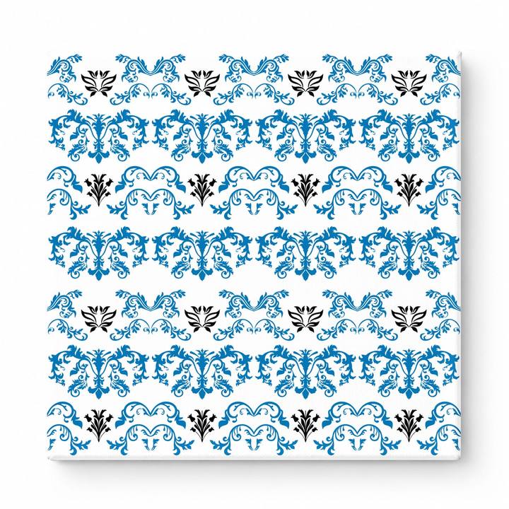 Royal Blue & Black Baroque — National Football Teams