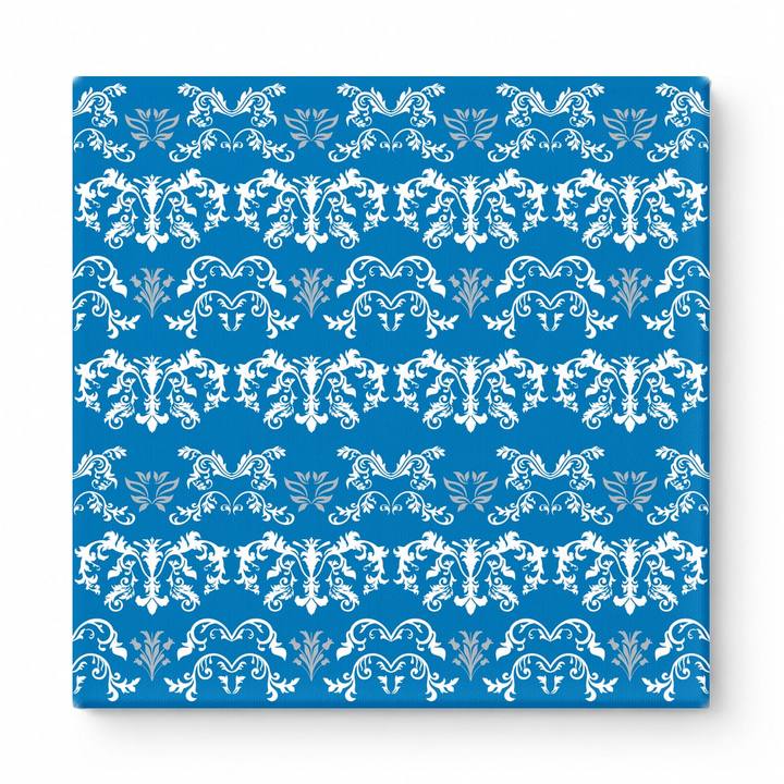 Royal Blue & White Baroque — National Football Teams