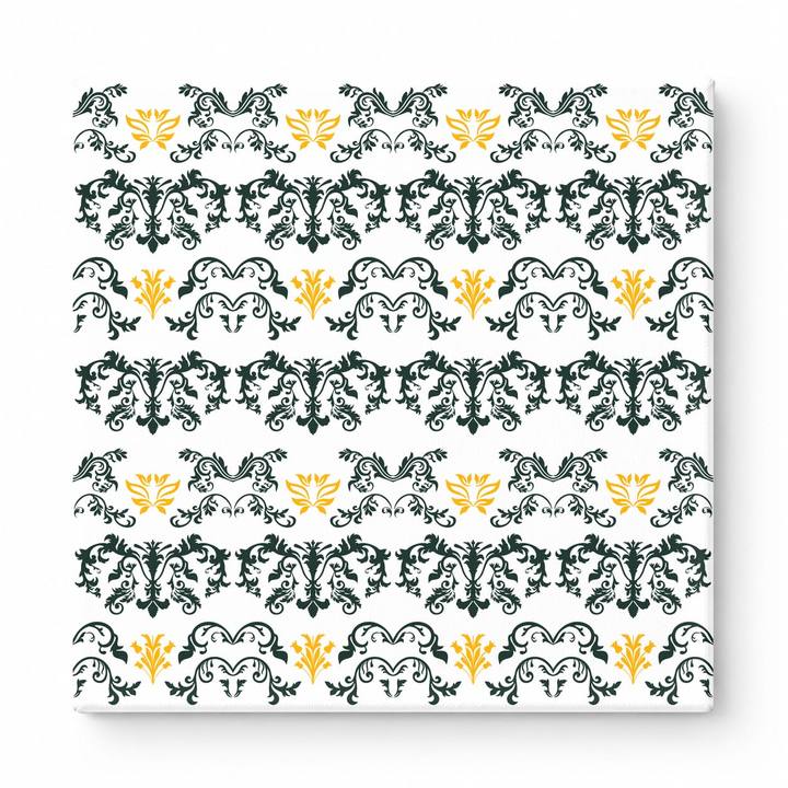 Navy & Gold Baroque — National Football Teams