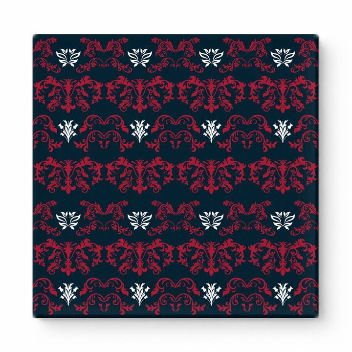 Navy & Crimson Baroque — National Football Teams