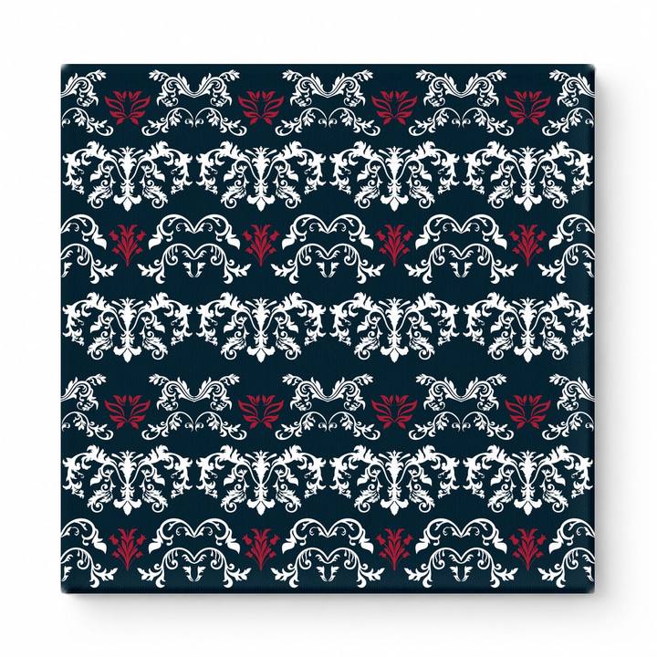 Navy & White Baroque — National Football Teams