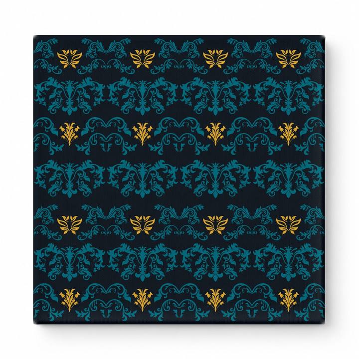 Navy & Teal Baroque — National Football Teams