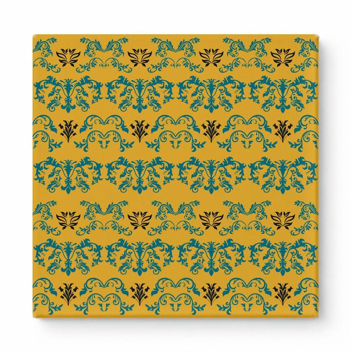 Gold & Teal Baroque — National Football Teams