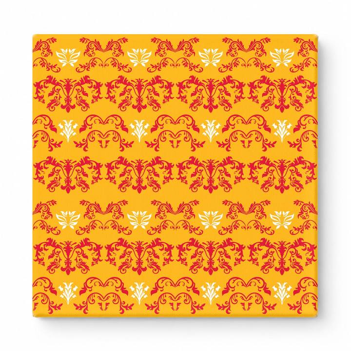 Gold & Red Baroque — National Football Teams