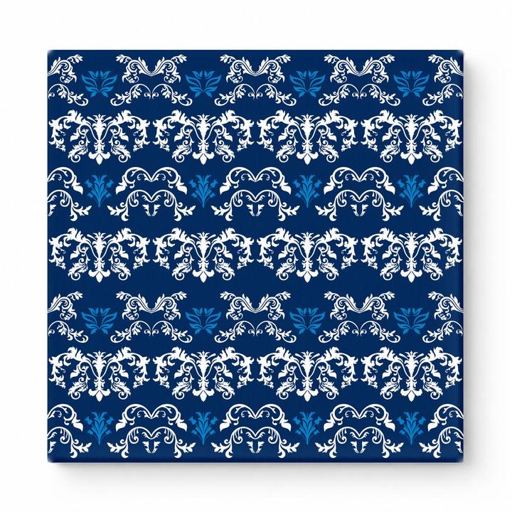 Navy & White Baroque — National Football Teams