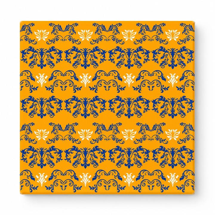 Gold & Navy Baroque — National Football Teams