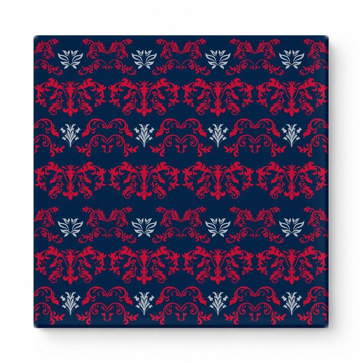 Navy & Red Baroque — National Football Teams