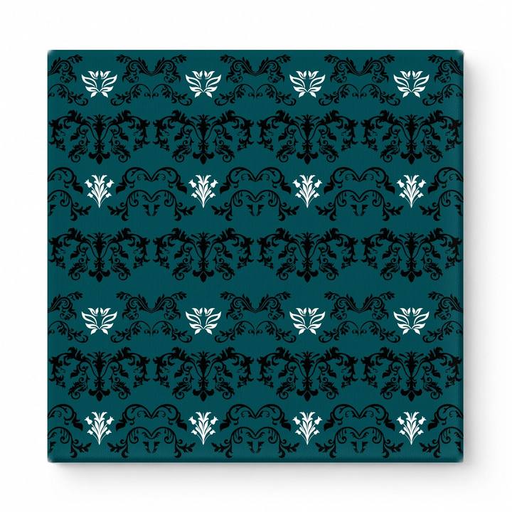 Teal & Black Baroque — National Football Teams