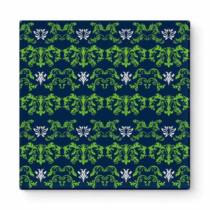 Navy & Lime Green Baroque — National Football Teams