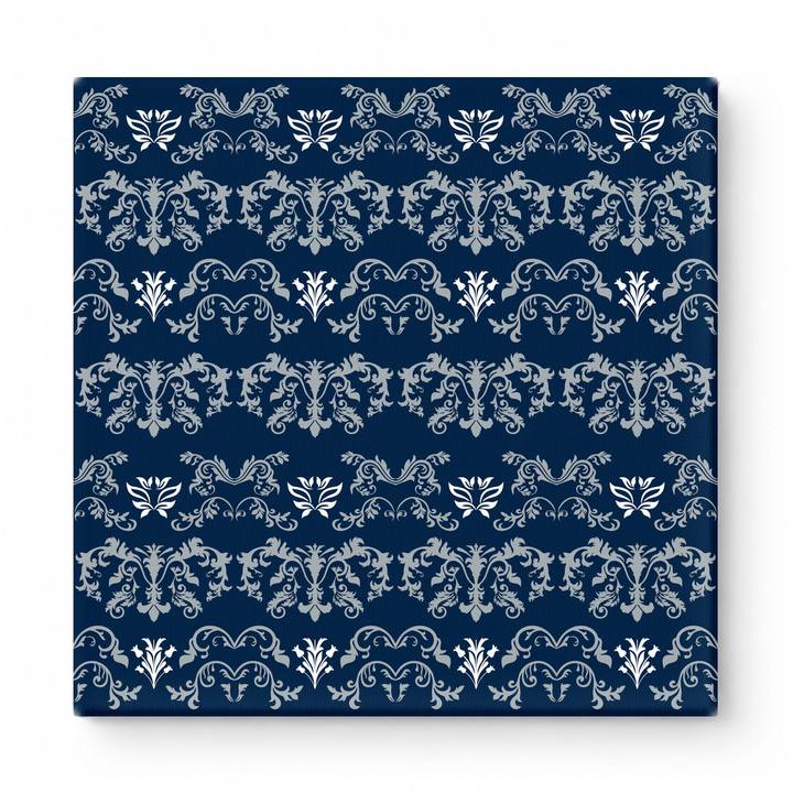 Navy & Silver Baroque — National Football Teams