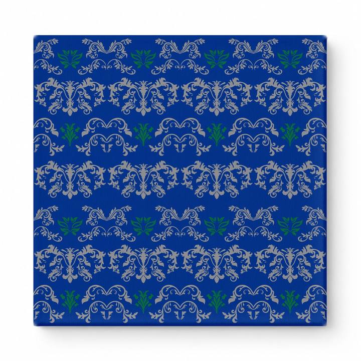 Royal Blue & Silver Baroque — National Football Teams