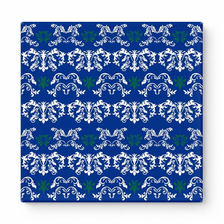 Navy & White Baroque — National Football Teams