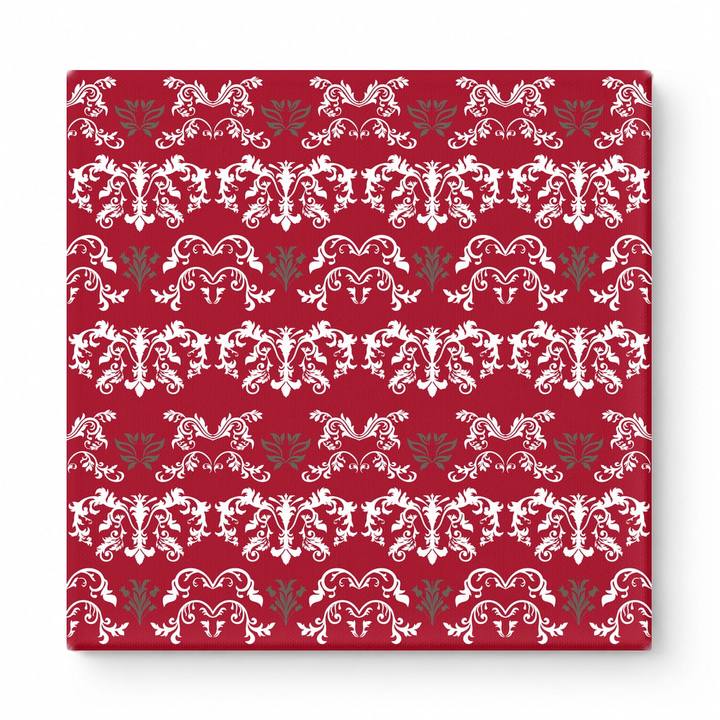 Burgundy & White Baroque — National Football Teams
