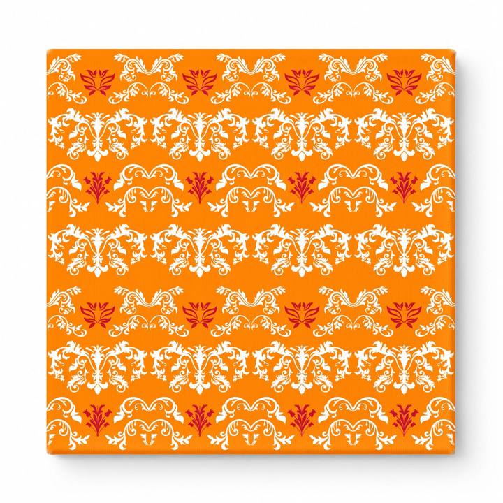 Orange & White Baroque — National Football Teams