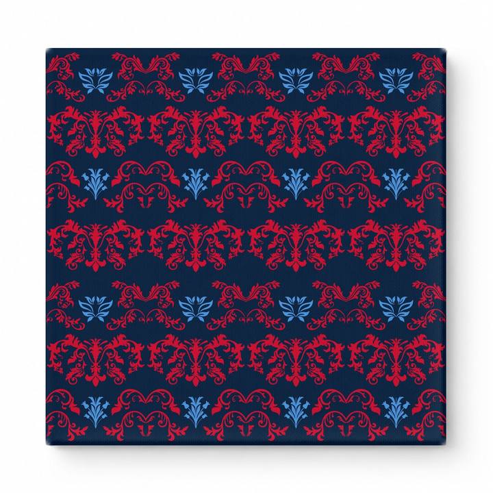 Navy & Red Baroque — National Football Teams