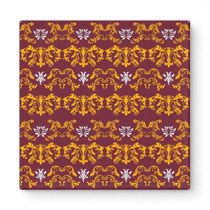 Maroon & Gold Baroque — National Football Teams