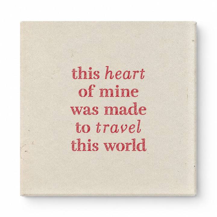 This Heart of Mine Was Made to Travel This World — Geometric Low-Poly