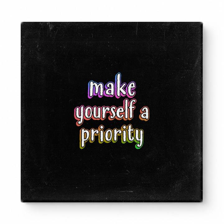 Make Yourself a Priority — Geometric Low-Poly