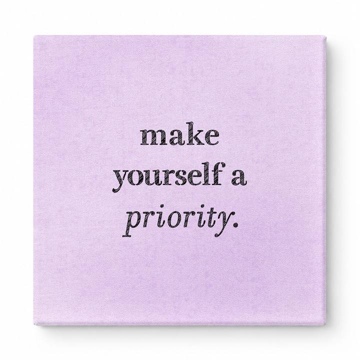 Make Yourself a Priority — Geometric Low-Poly