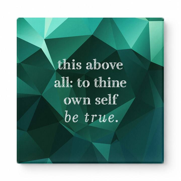 This Above All: to Thine Own Self Be True — Geometric Polygon Facets