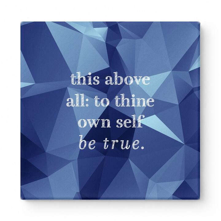 This Above All: to Thine Own Self Be True — Geometric Polygon Facets