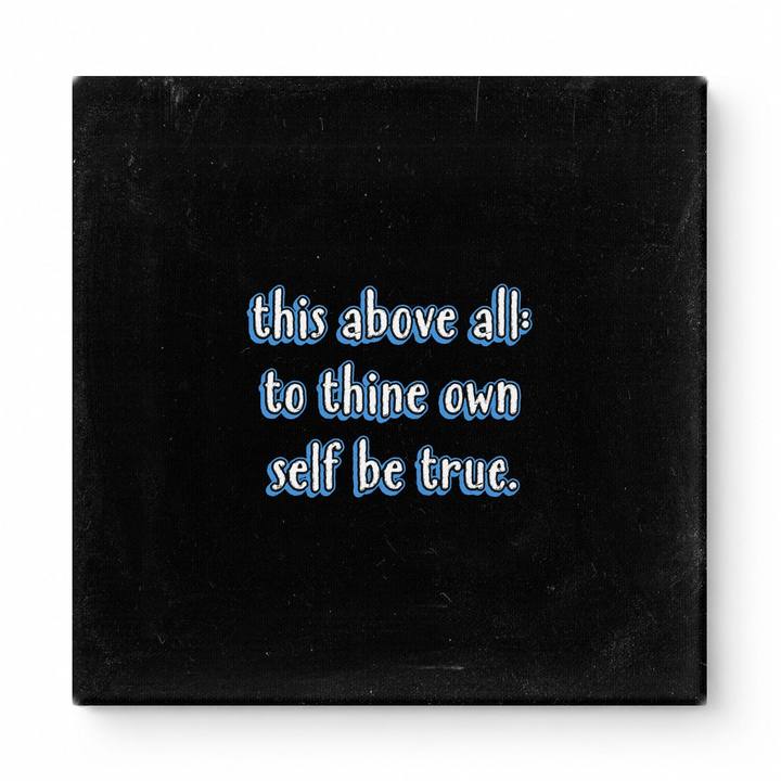 This Above All: to Thine Own Self Be True — Geometric Polygon Facets