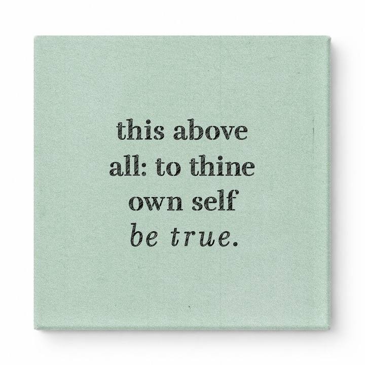 This Above All: to Thine Own Self Be True — Geometric Polygon Facets