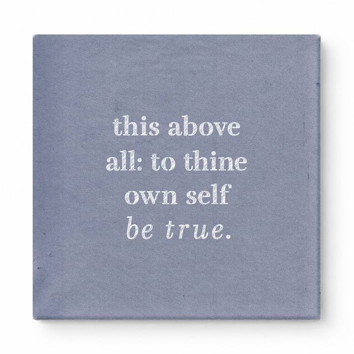 This Above All: to Thine Own Self Be True — Geometric Polygon Facets