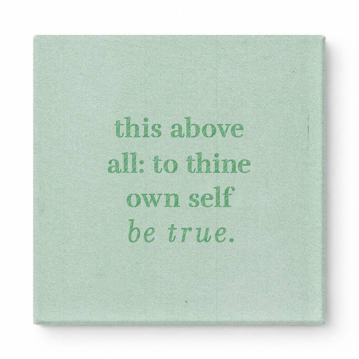 This Above All: to Thine Own Self Be True — Geometric Polygon Facets
