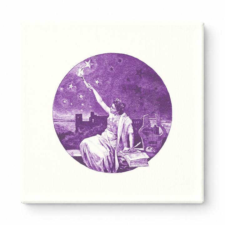 Muse with Stars and Lyre