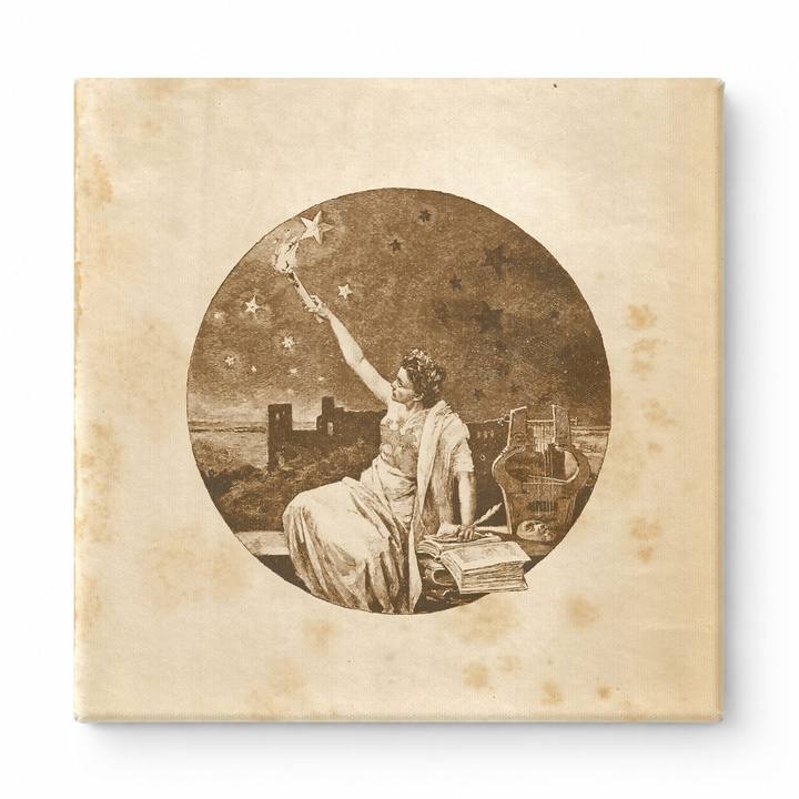 Muse with Stars and Lyre