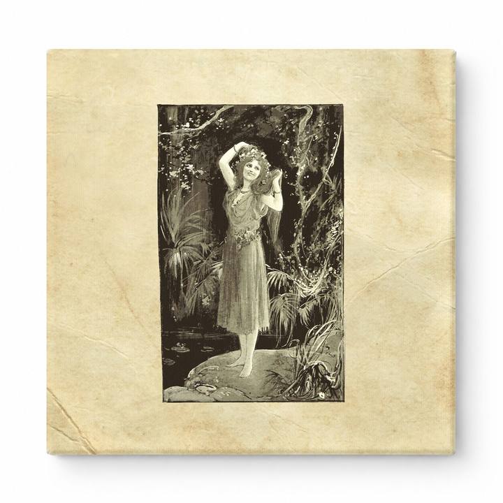Forest Nymph with Floral Crown