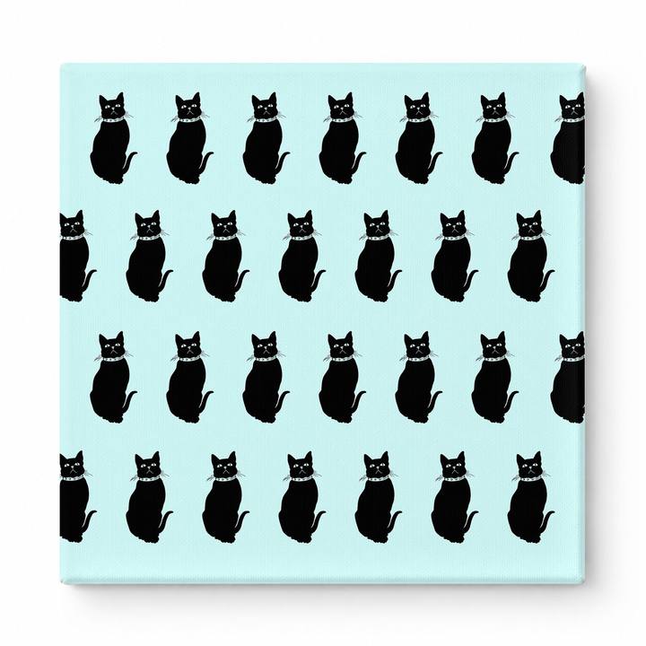 Black Cats Pattern