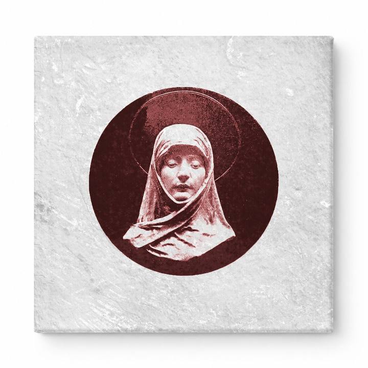 Veiled Madonna Figure