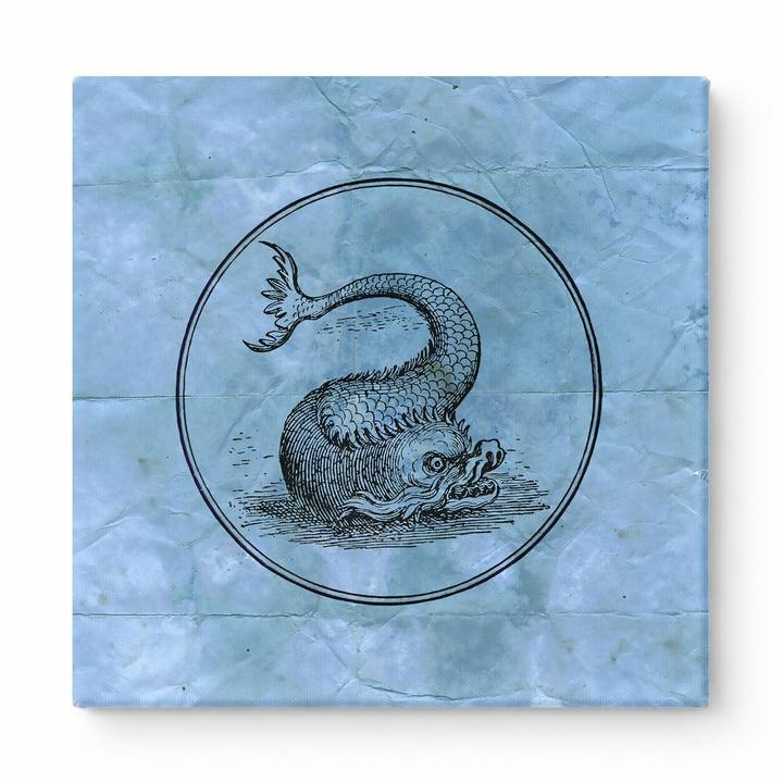 Sea Serpent Medallion