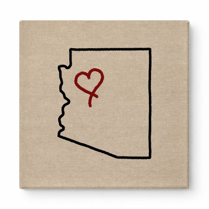 Love Arizona State Outline