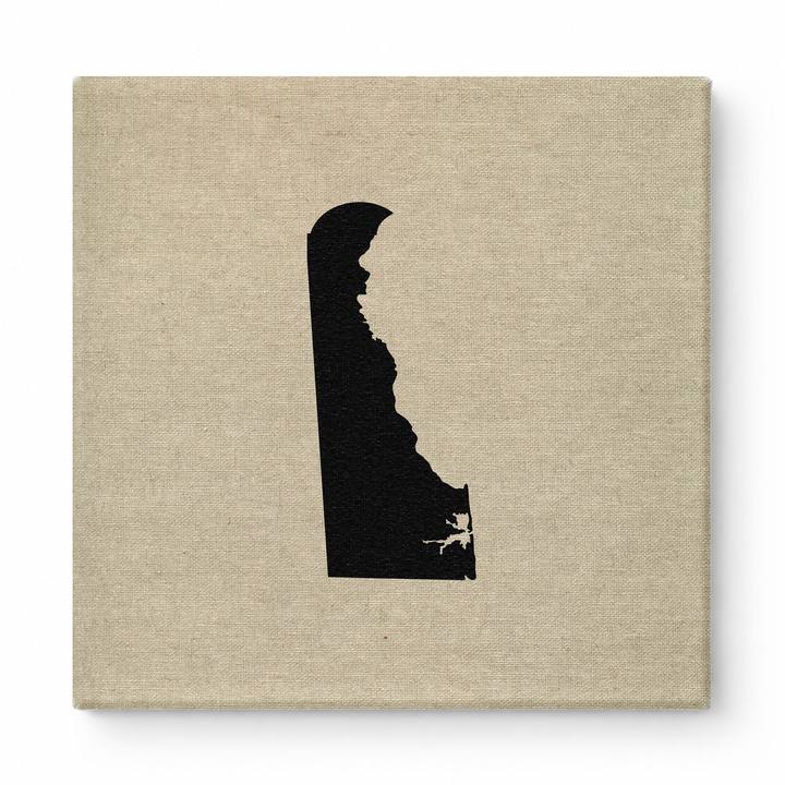 Delaware State Silhouette