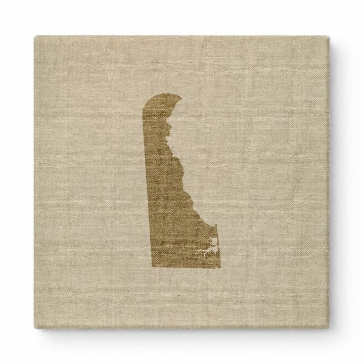 Delaware State Silhouette