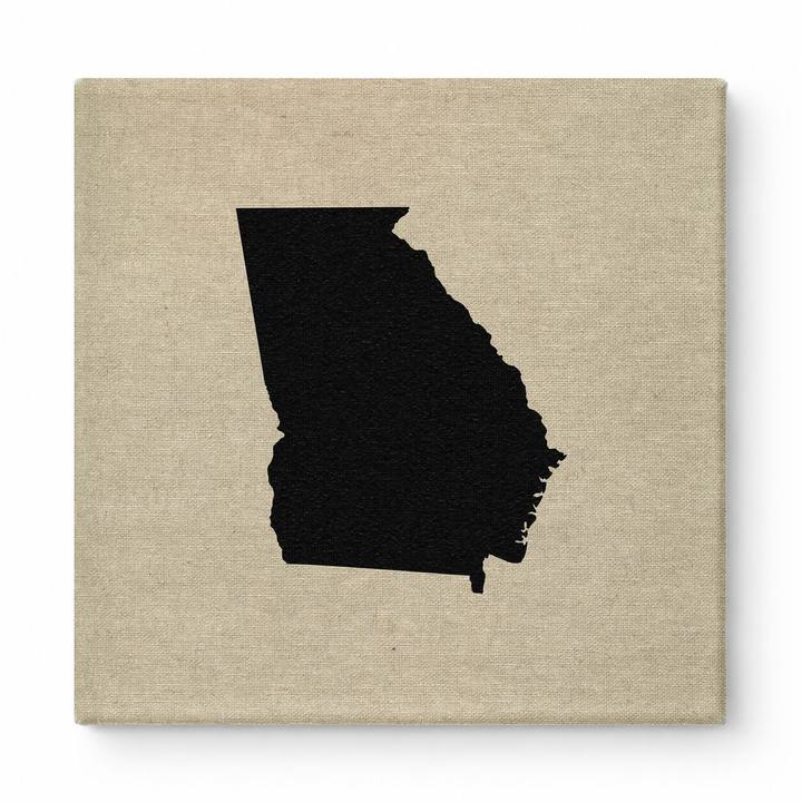 Georgia State Silhouette
