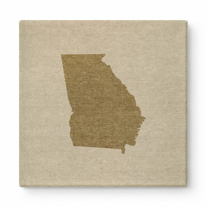 Georgia State Silhouette
