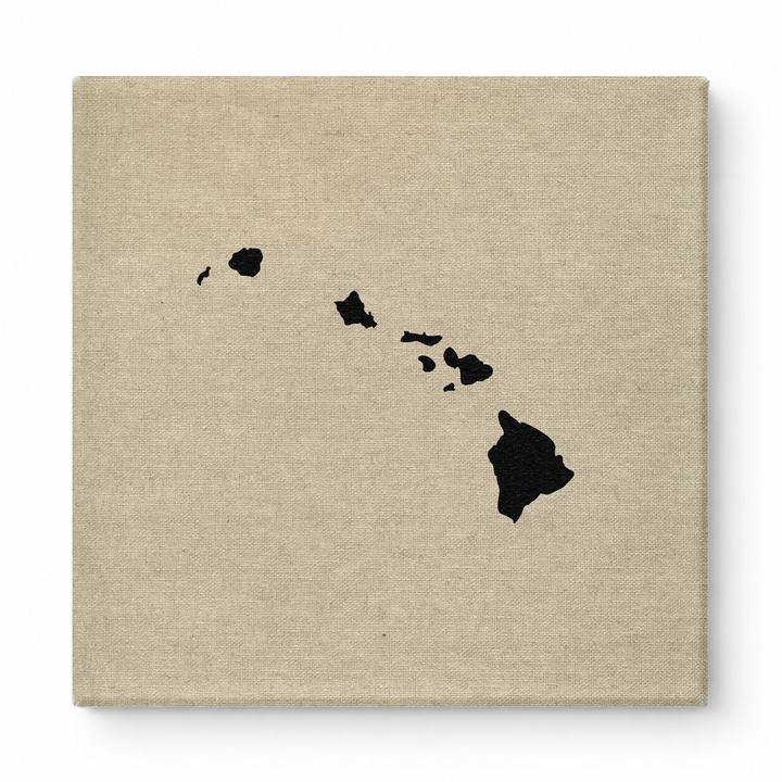 Hawaiian Islands Silhouette