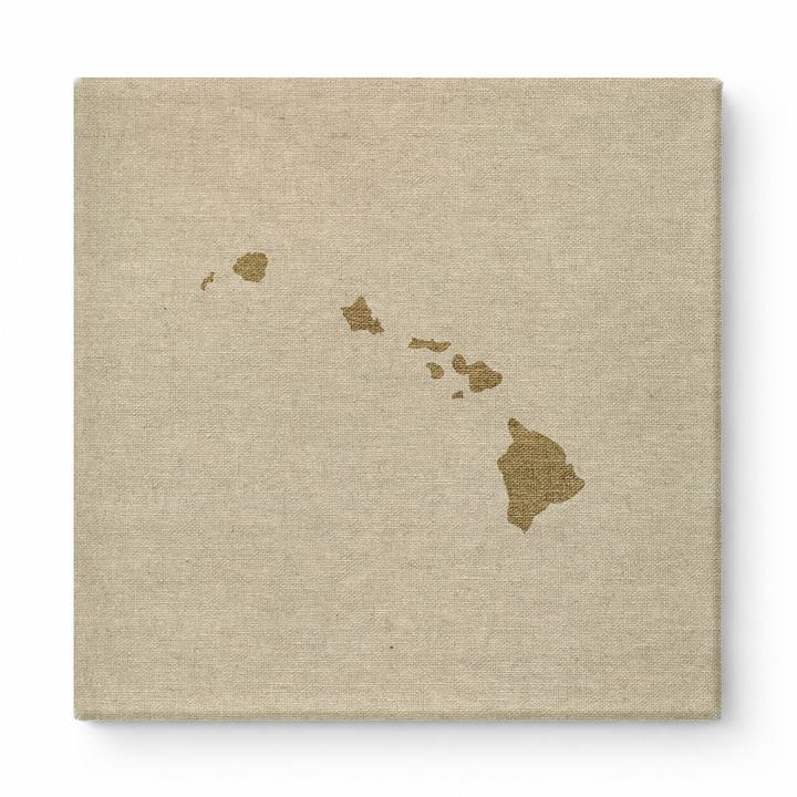 Hawaii Island Chain Silhouette